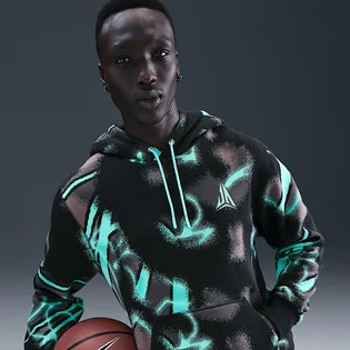 Худи мужское Nike Ja Mclub Bb Black/Green HV3378-339