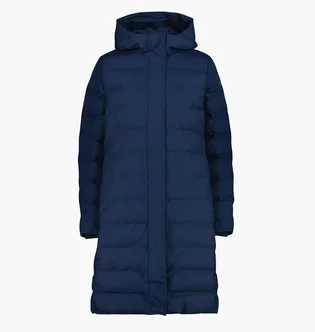 Пуховик женский CMP Fix Hood Feel Warm Blue 35K3676-M928