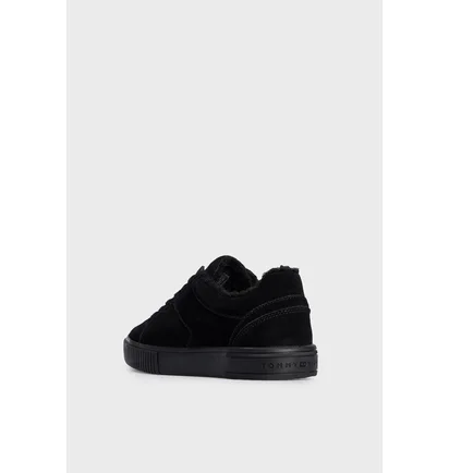 Кеды женские Tommy Hilfiger Vulc Suede Black FW0FW07548