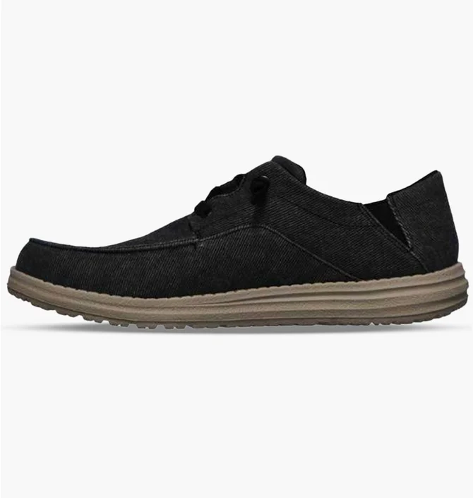 Кросівки чоловічі Skechers Melson Volgo Grey 66384-BLK