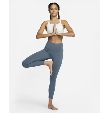Леггинсы женские Nike Yoga Blue Dm7023-491