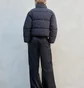 Пуховик женский H&M Short Puffer Jacket Grey 1228408007