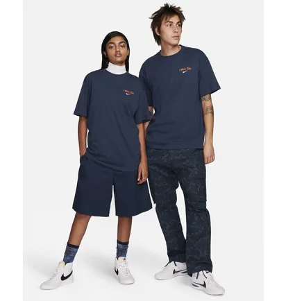 Футболка унісекс Nike Sb Skate T-Shirt Blue FJ1163-410