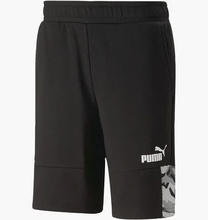 Шорты мужские Puma Essential Block Camo Black 673340-01