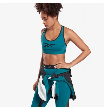 Топ жіночий Reebok S Hero Racer Pad Bra Turquoise FK5313