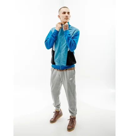 Олімпійка чоловіча Nike M Nsw Hybrid Pk Tracktop Light Blue FB1626-440