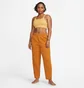 Штаны женские Nike Yoga Luxe Fleece Bottom Orange DX5797-754