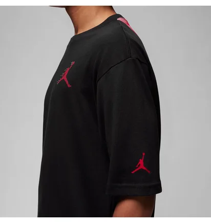 Футболка унісекс Air Jordan Flt Ess Hldy Crew Black FD7010-010