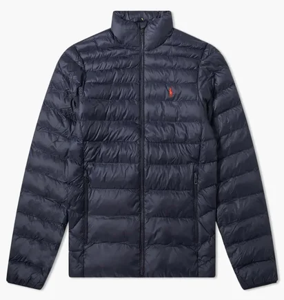 Пуховик чоловічий Polo Ralph Lauren Recycled Lightweight Down Jacket Blue 710810897007