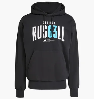 Худи мужское Adidas Mercedes - Amg Petronas Formula One Team George Russell Black JZ8903