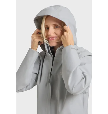 Вітровка жіноча Jack Wolfskin Trailtime Grey A63902-6709