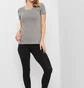 Футболка женская Kappa Mezza Manica Girocollo Grey K2501-GRIGIOUNITO