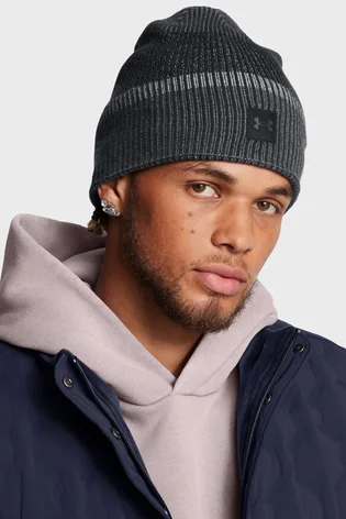 Шапка унисекс Under Armour Launch Reflective Grey 1386648-001