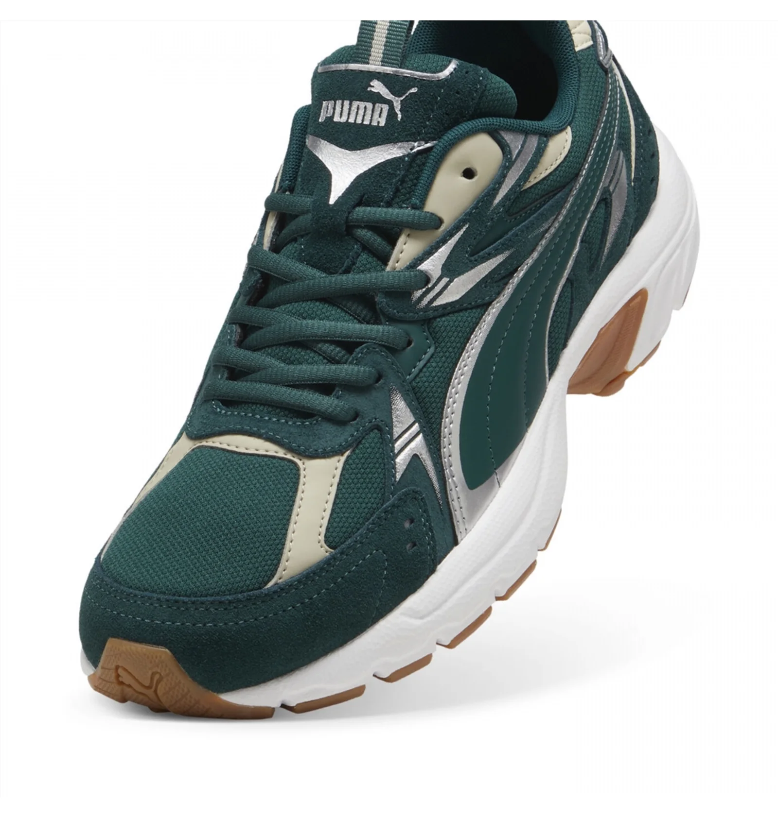 ᐉ Кросівки чоловічі Puma Milenio Tech Suede Green 393489-08