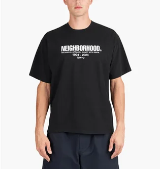 Футболка чоловіча Neighborhood Tee Ss-2 Black 241PCNH-ST02