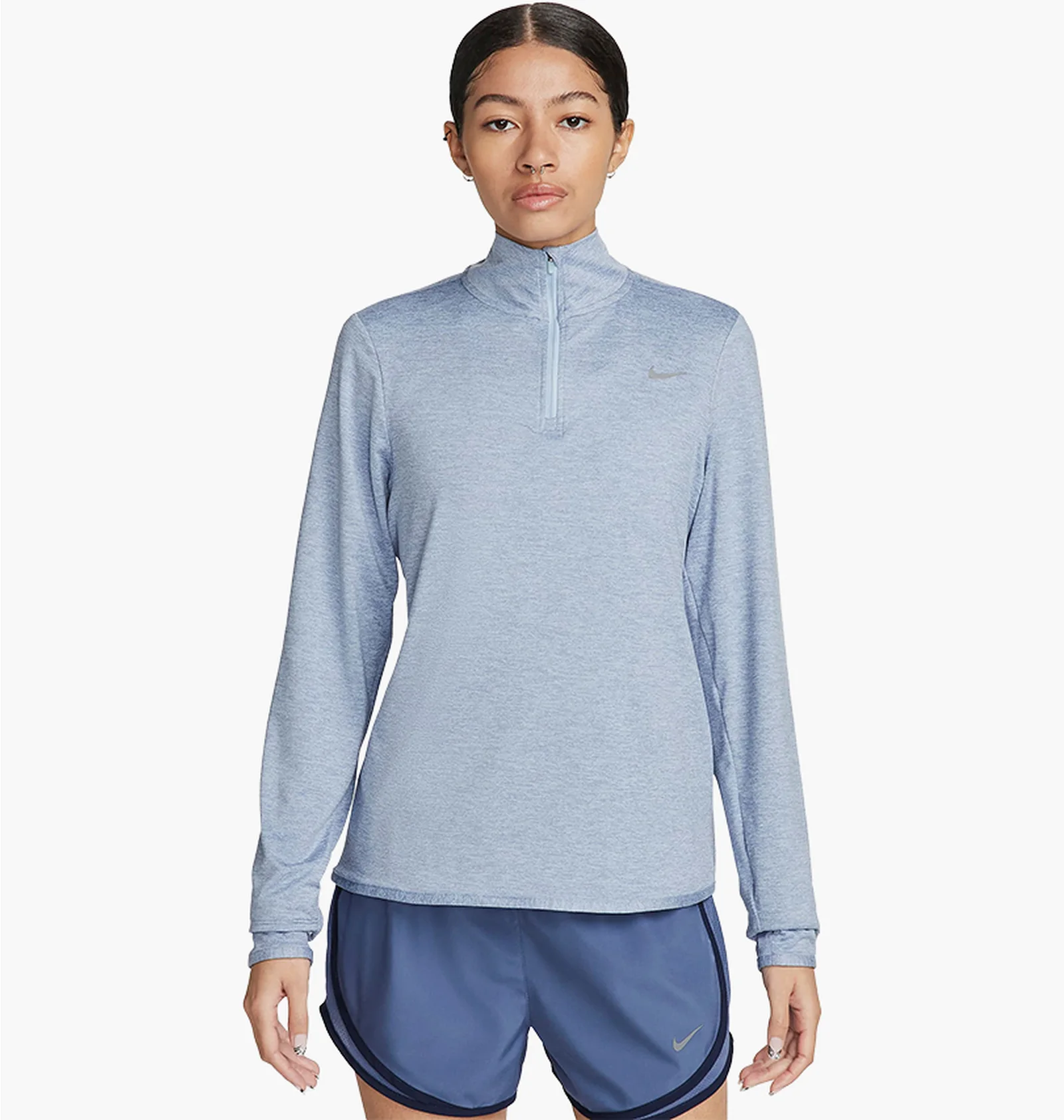 ᐉ Кофта женская Nike Swift Element Uv Protection 1/4-Zip Running
