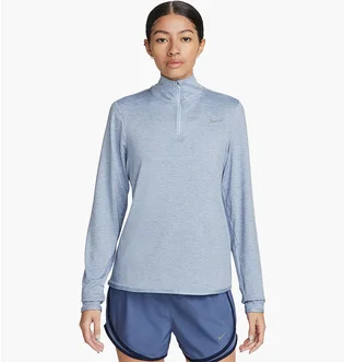 Кофта женская Nike Swift Element Uv Protection 1/4-Zip Running Top Light Blue FB4316-440