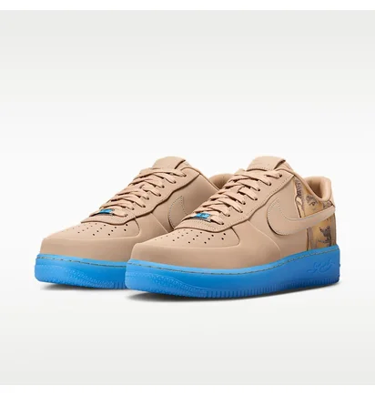 Кроссовки мужские Nike Air Force 1 Low Protro MenS Shoes Beige/Blue IH1018-200