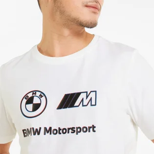 Футболка чоловіча Puma Bmw M Motorsport Logo Tee White 533398-02