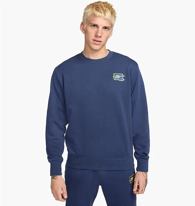 ᐉ Світшот чоловічий Nike Club Crew Blue FZ0764-410 - придбати в