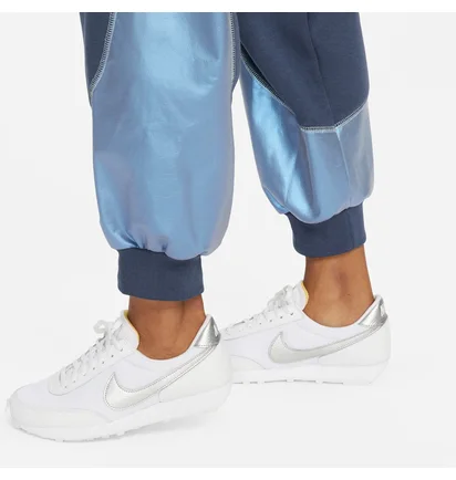 Штаны женские Nike W Nsw Gx Mr Flc Jggr Opal Blue DD5129-437