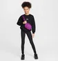 Свитшот детский Nike Sportswear Club Fleece Black/Grey HF8209-010