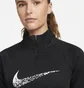 Олимпийка женская Nike Dri-Fit Swoosh Run Black Dm7769-010