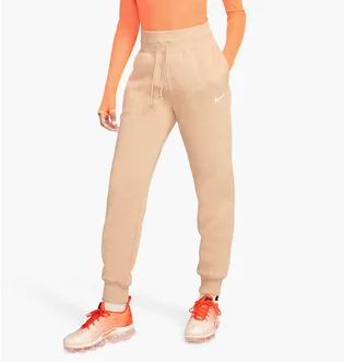 Штаны женские Nike W Nsw Phnx Flc Hr Pant Std Beige Dq5688-200