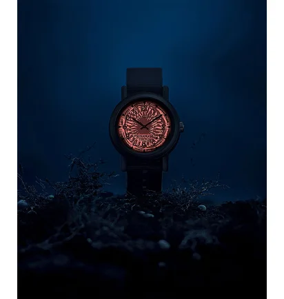 Годинник чоловічий Timex Camper X Stranger Things 40Mm Fabric Strap Watch (Schwarz) TW2V50800U8