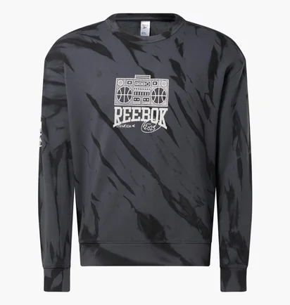 Свитшот унисекс Reebok Classics Block Party Grey HS9178