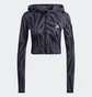 Лонгслив женский Adidas Run Icon Allover Print Long Sleeve Running Tee Black/Violet He0353