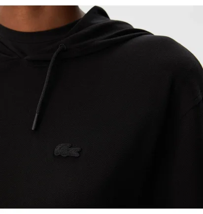 Худи унисекс Lacoste Regular Fit Black PF240202S