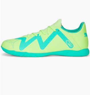 Футзалки унисекс Puma Future Play It Green 107193-03