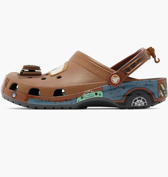 Тапочки мужские CROCS Cars X Classic Clog Brown 209371-0DA