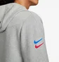 Толстовка чоловіча Nike Fc Barcelona 22/23 Champions League Nsw Tech Fleece Hoodie Grey DN3084-063