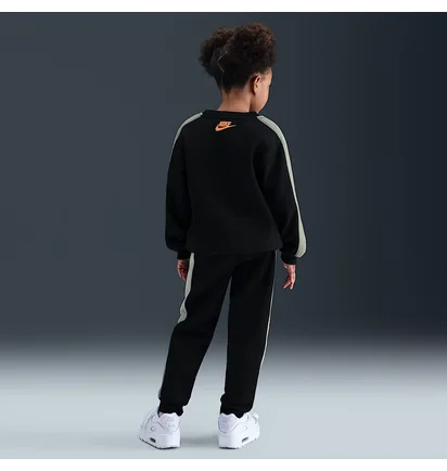 Спортивний костюм дитячий Nike Fleece Tracksuit Black/Grey 86N497-023
