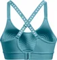 Топ женский Under Armour Infinity Mid Covered Sports Bra Light Blue 1363353-433