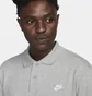 Кофта мужская Nike Club Longsleeve-Polo Grey FQ3417-063