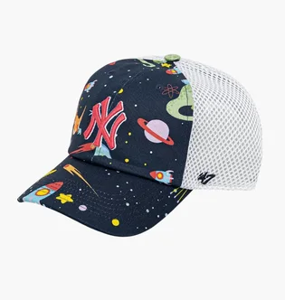 Кепка дитяча 47 Brand New York Yankees Space Dino Blue/White SDINO17GWS-NY_JR