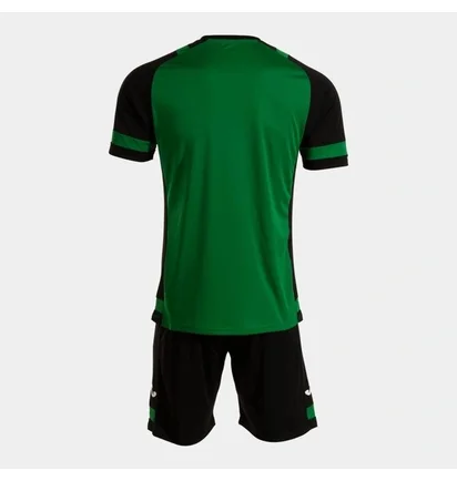Спортивный костюм мужской Joma Lider Set Green/Black 104285.451