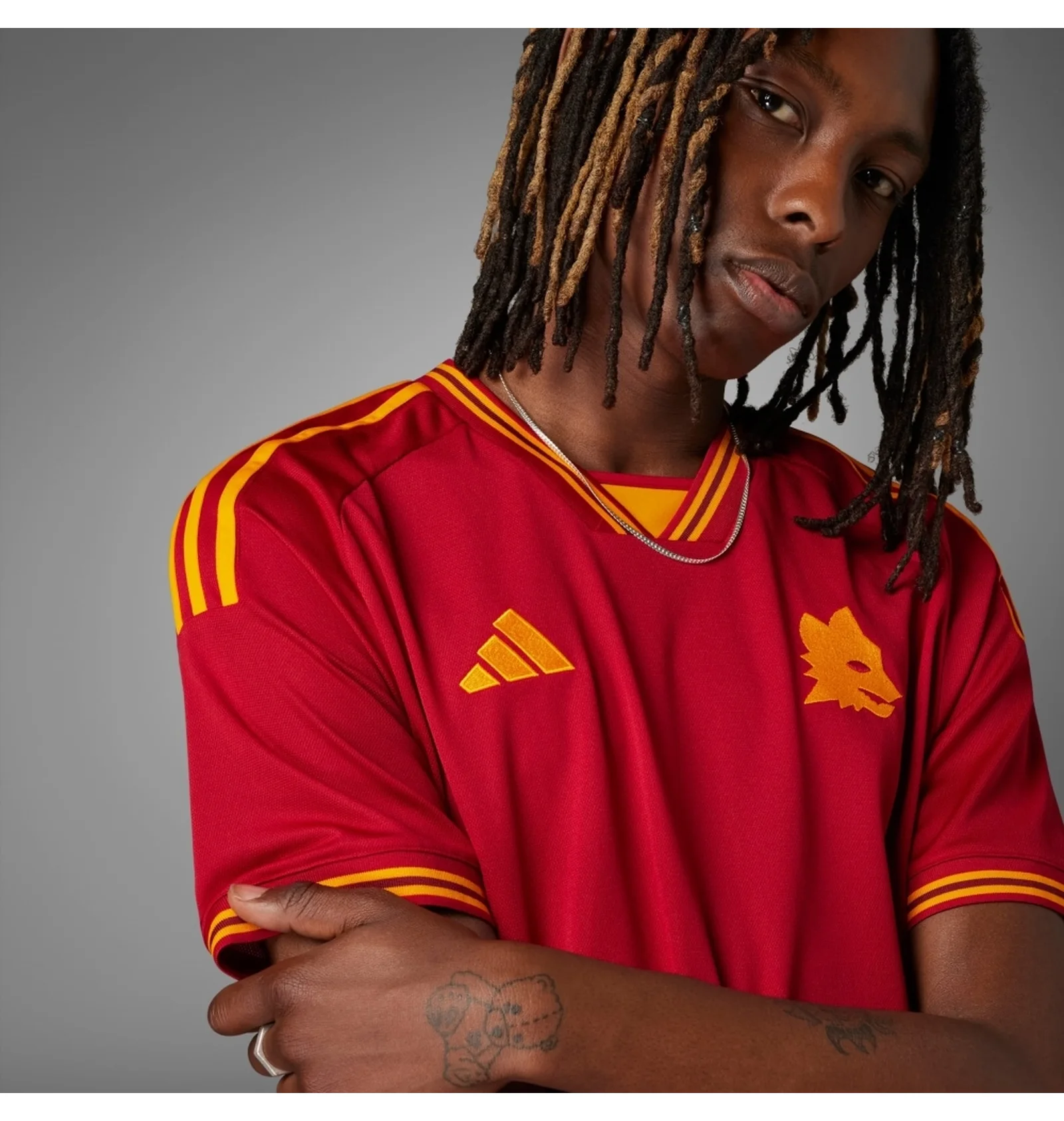 ᐉ Футболка мужская Adidas As Roma 23/24 Home Jersey Red IK7166