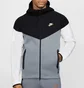 Толстовка чоловіча Nike Tech Fleece Grey/Black FZ4709-011