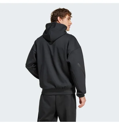 Куртка чоловіча Adidas Z.N.E. Full-Zip Hooded Track Jacket Black JE7538