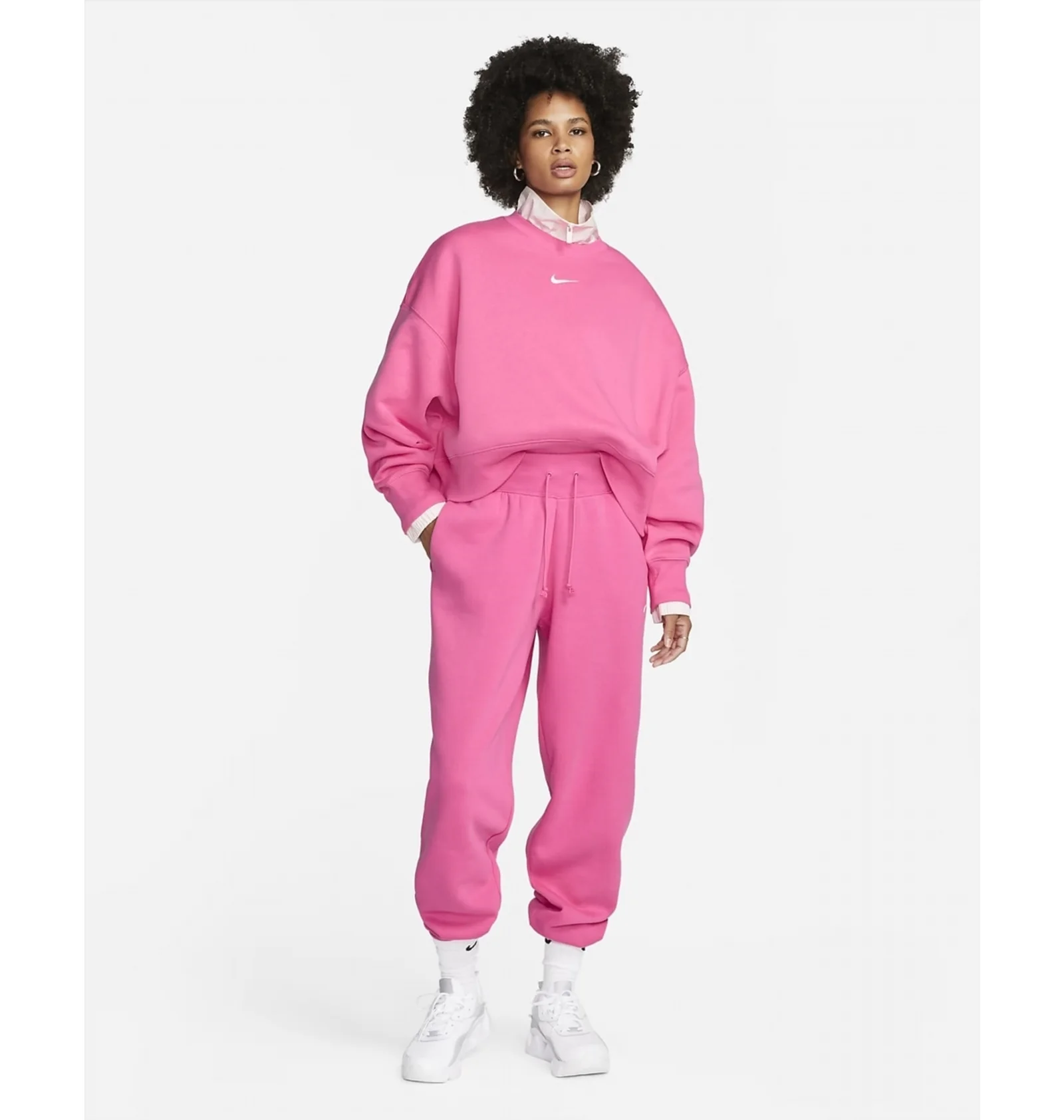 ᐉ Штаны женские Nike Sportswear Phoenix Fleece Oversized Jogger