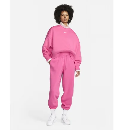 Штаны женские Nike Sportswear Phoenix Fleece Oversized Jogger Pants Pink Dq5887-684