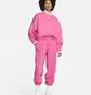 Штаны женские Nike Sportswear Phoenix Fleece Oversized Jogger Pants Pink Dq5887-684