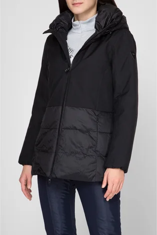 Куртка жіноча Cmp Jacket Fix Hood Black 39K2856-38Ud