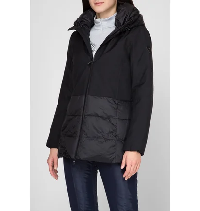 Куртка жіноча Cmp Jacket Fix Hood Black 39K2856-38Ud