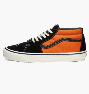 Кеды мужские Vans Vault Og Sk8-Mid Lx Black/Orange Vn0A4Bvcxdv