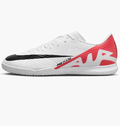 Футзалки унисекс Nike Mercurial Vapor 15 Academy Indoor/Court Soccer Shoes White/Red DJ5633-600